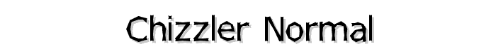 Chizzler Normal font